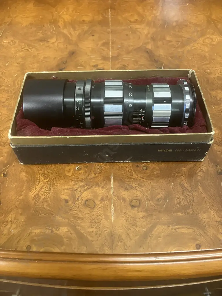 Rare Lens - Twin Telephoto Soligor  35mm f/4.5-22. #T50629 Made In Japan Image 1++