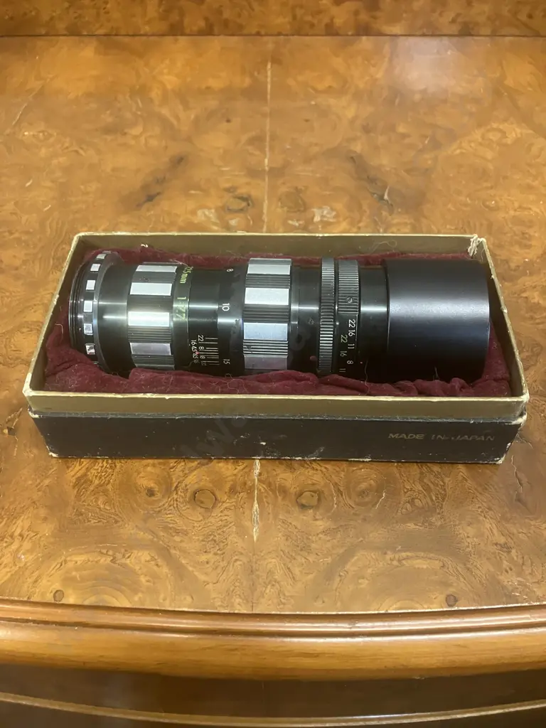 Rare Lens - Twin Telephoto Soligor  35mm f/4.5-22. #T50629 Made In Japan Image 1++
