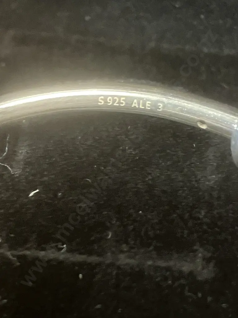 Authentic Pandora Bracelet Open Bangle Stamped S 925 with Pandora Box Image 1++