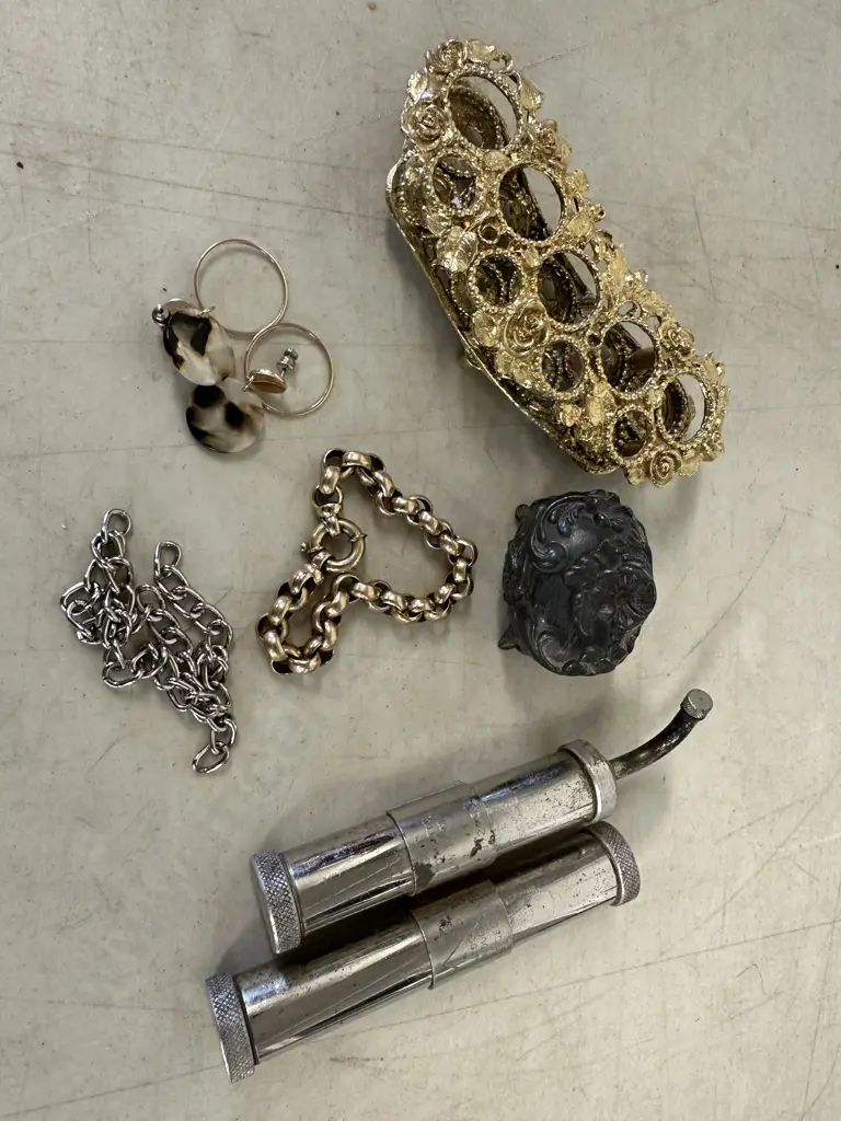 Selection Of Costume Jewellery, Vintage Vatlock Automatic Blow Lamp Etc Image 1++