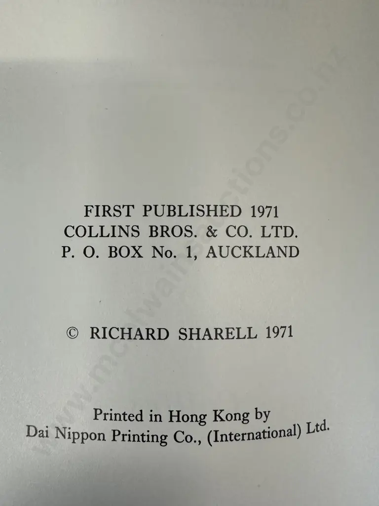 NZ Insects & Their Story By Richard Sharrell 1971 First Edition Hard Cover With OverThe Arabian Gulf De Monts Art Folio Image 1++