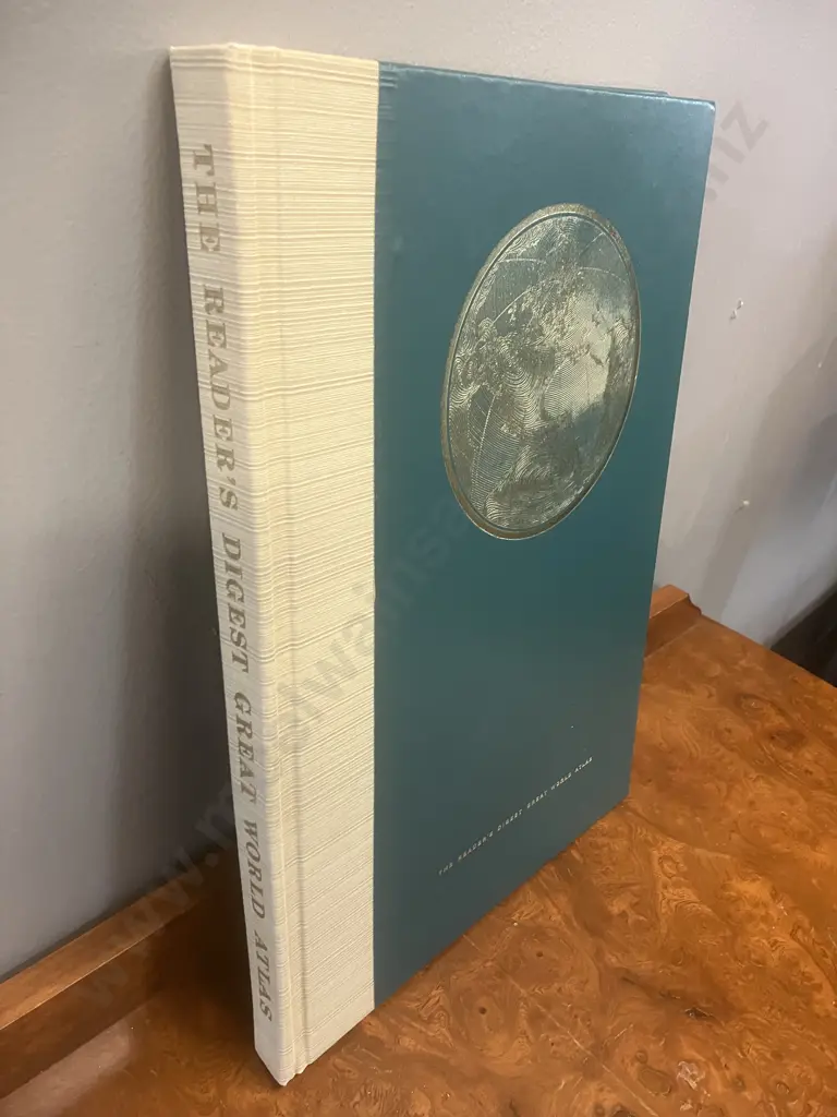 Reader's Digest Great World Atlas - 1962 First Edition Hardcover With Original Packaging. Publisher Reader's Digest Image 1++