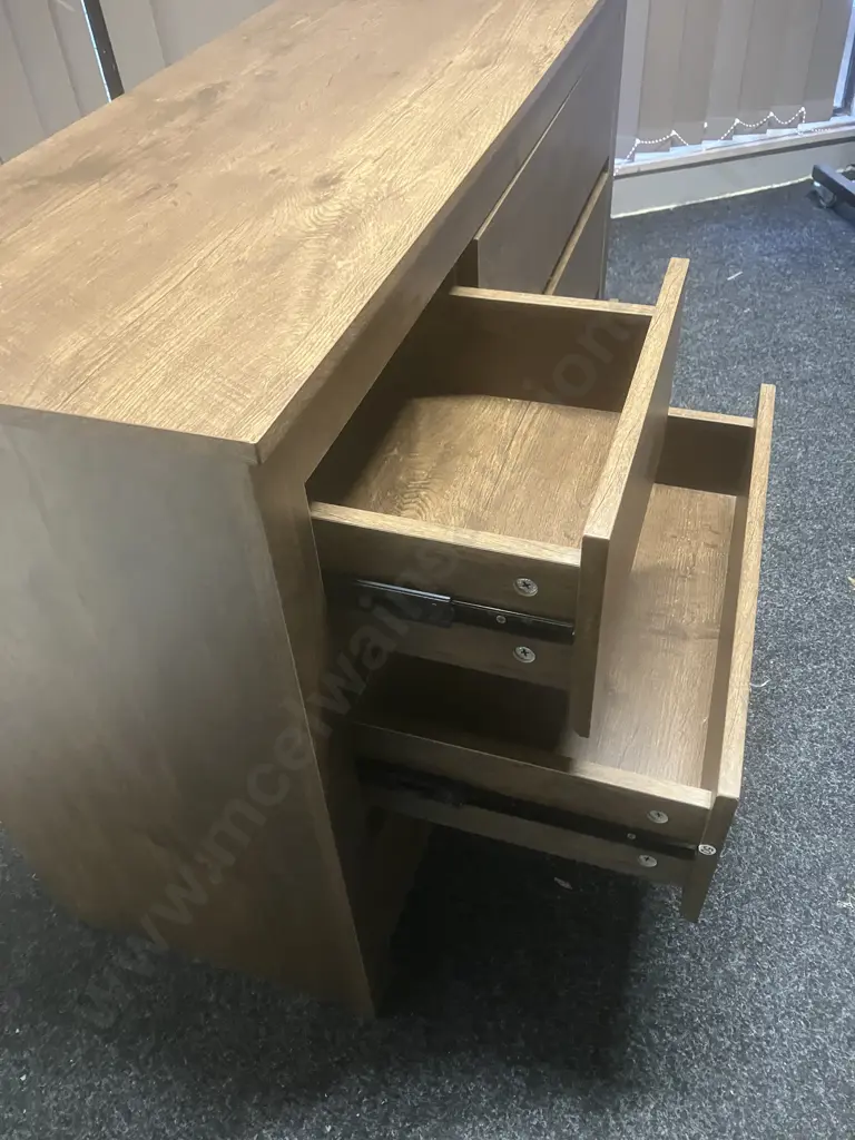 7 Drawer Lowboy. H74 W120 D40cm Image 1++