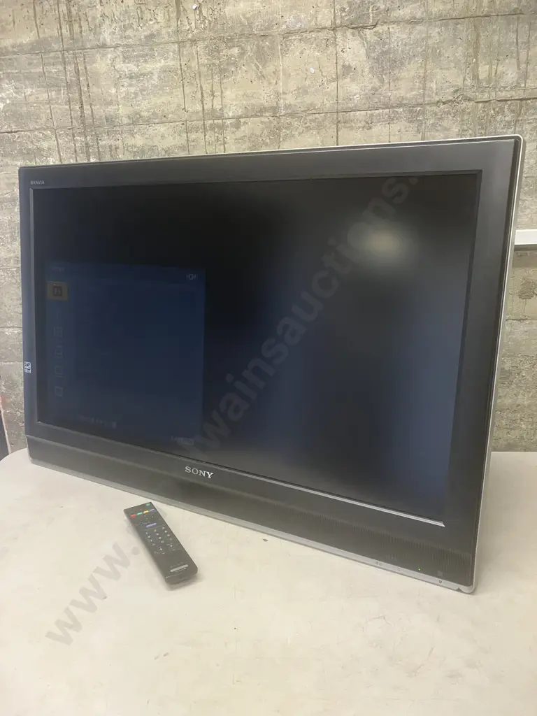Sony 37" LCD Colour Tv With Remote Control KLV-37U300A (No Stand Or Power Lead) Image 1++