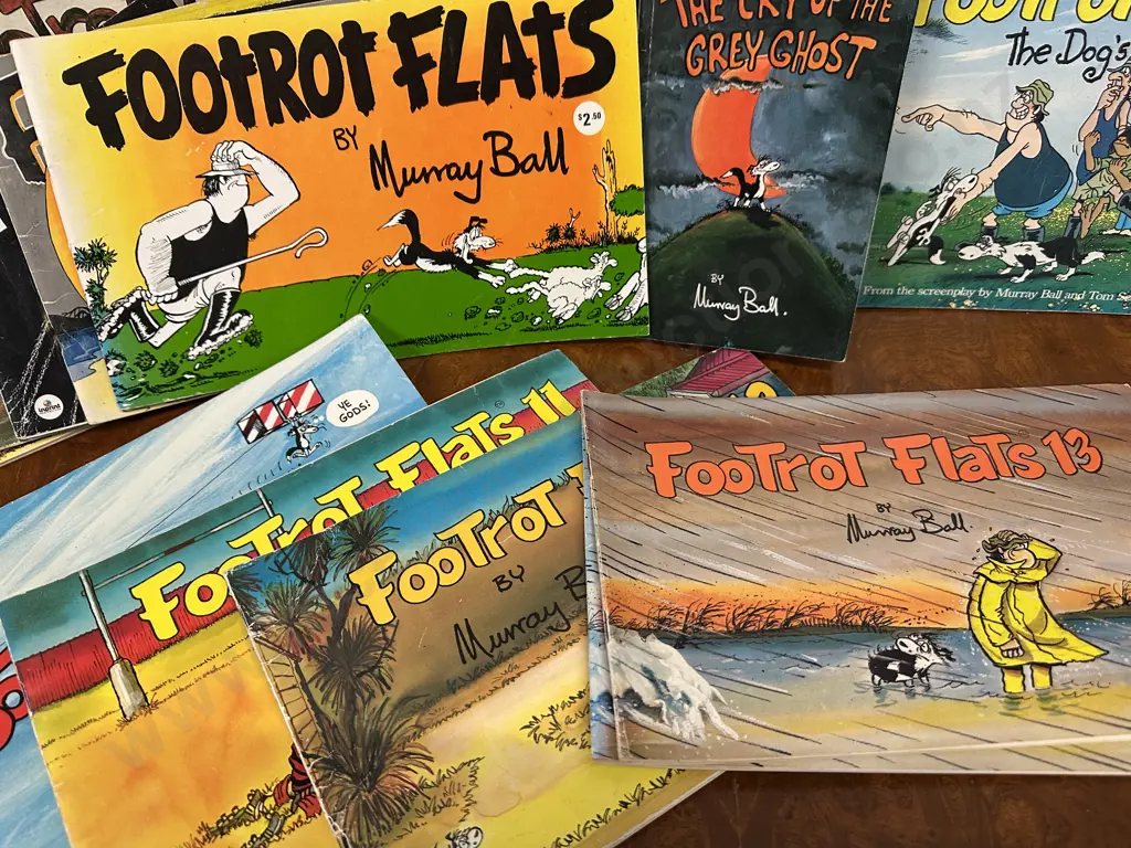 Selection Of Footrot Flats Comic Books Image 1++