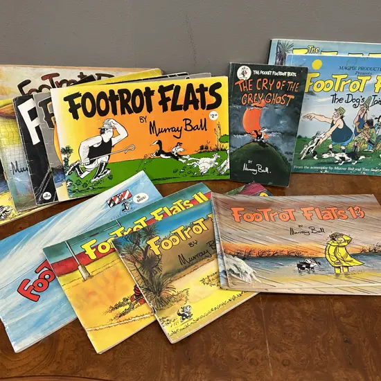 Selection Of Footrot Flats Comic Books