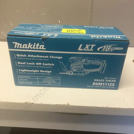 Makita LXT 18V 110mm Grass Shear DUM111ZX Tool Only