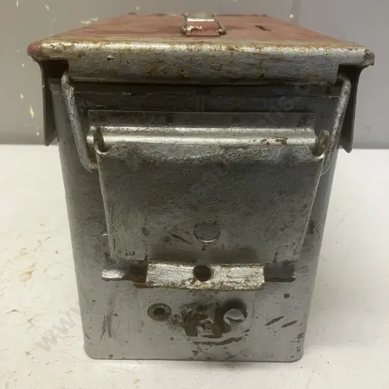 1950's - 1960's EMCO American Made Steel Ammo Tin