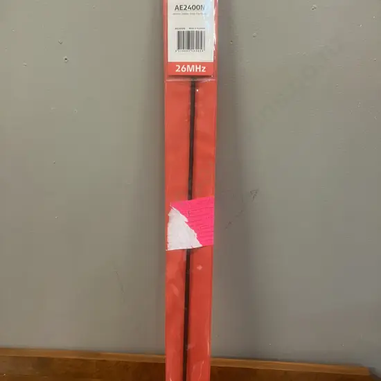 GME Antenna 600mm Fibreglass Whip Black 26Mhz - AE2400N