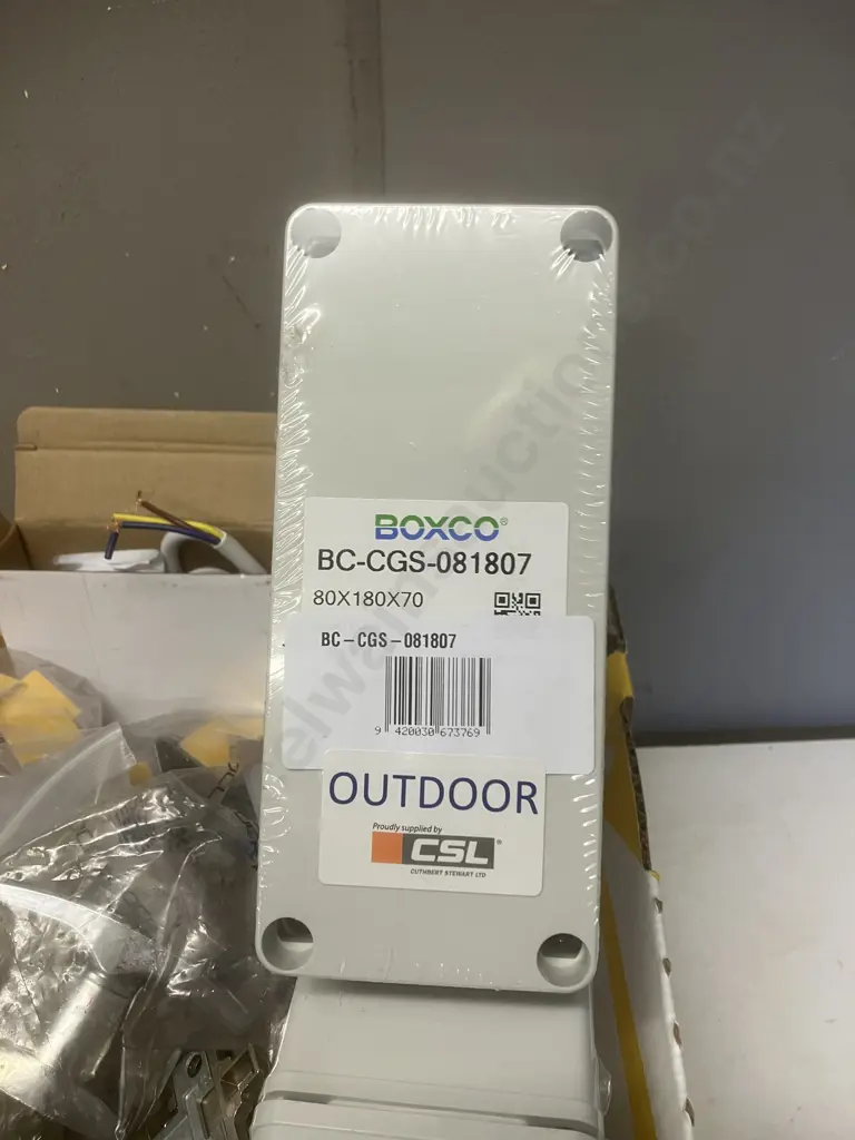 Box lot Electrical, Hardware Etc Image 1++