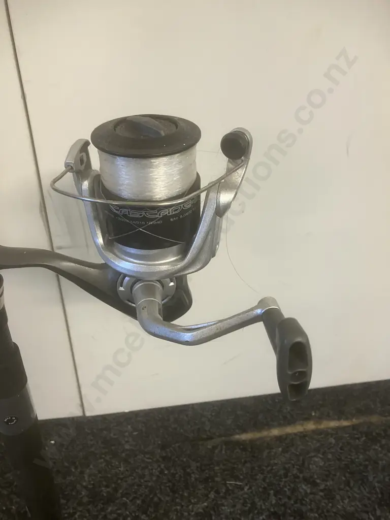 Okuma Cascade II 8.0" / 240cm 6-10kg 2 Piece Spin Rod With Okuma CAll-55 Spin Reel With Line Image 1++