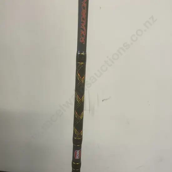 Penn Squadron III 7'2" Medium Light - Fast 8-20lbs Braid 1/4-1oz Lure Spin Rod
