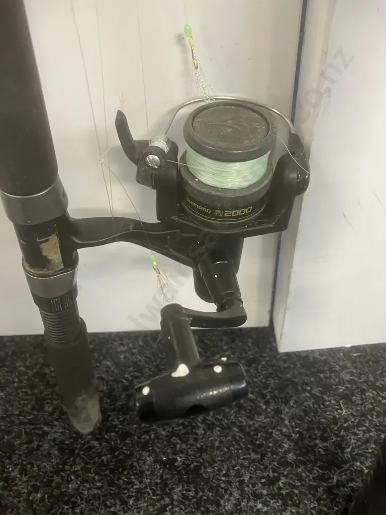 Shimano Kid Stix 551, Kid Stix 341 With R2000 Reel, Aluminum Handled Net Image 1++
