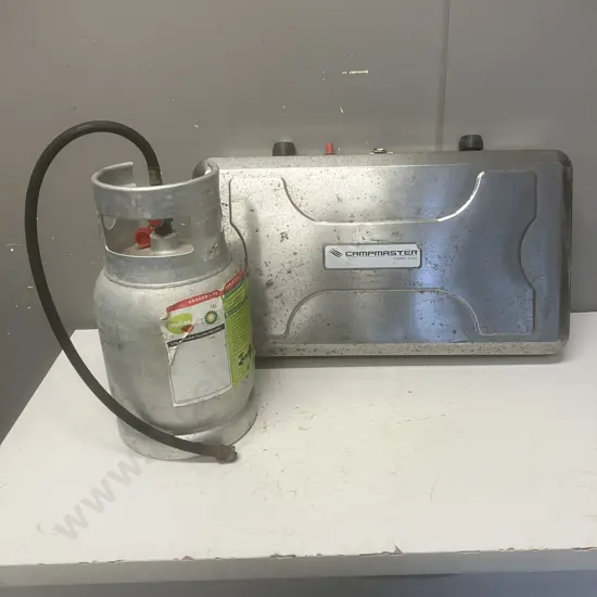Campmaster Camp Oven & Small Gas Bottle
