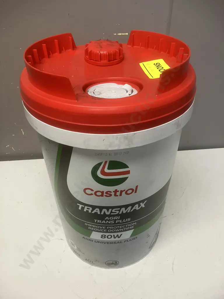 Castrol Transmax Agri Trans Plus 80W Agri Universal Fluid - 20 Litre Image 1++