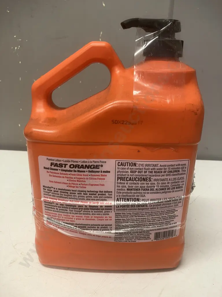 Fast Orange Hand Cleaner 3.78L Image 1++