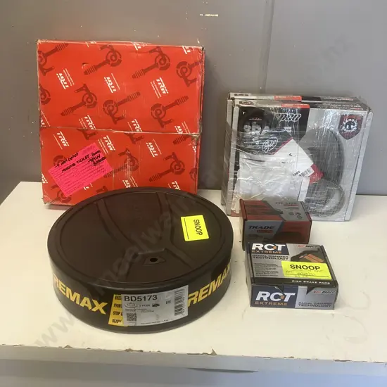 Assorted Brake Discs, Rotors Etc