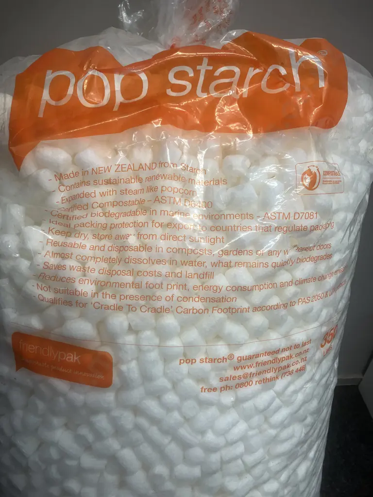 350 Litre Bag of Pop Starch Image 1++