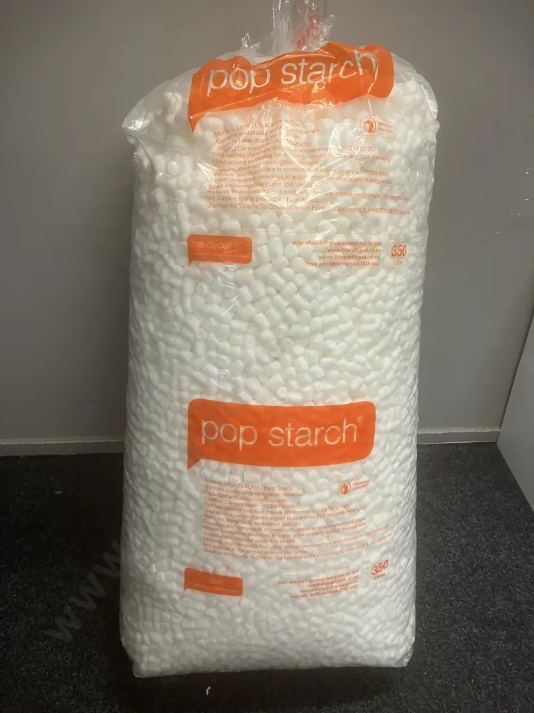 350 Litre Bag of Pop Starch Image 1++