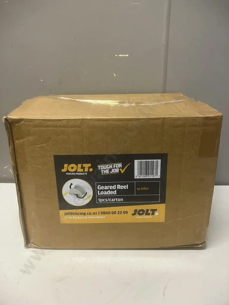 Jolt Fencing Products Geared Reel Loaded 14-GR31 Image 1++