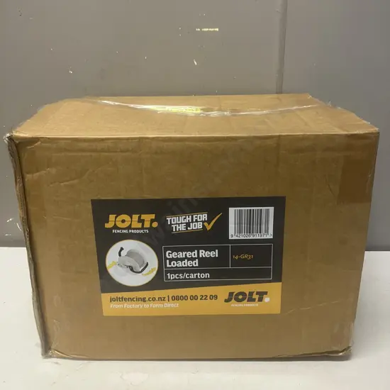 Jolt Fencing Products Geared Reel Loaded 14-GR31