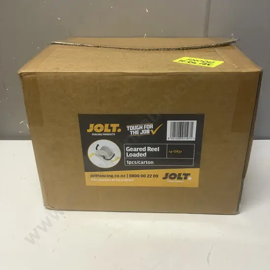 Jolt Fencing Products Geared Reel Loaded 14-GR31