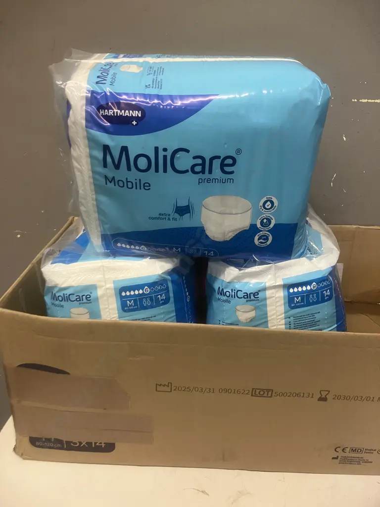 Molicare Premium Mobile 6D M - 3 x 14 Piece Packs Image 1++