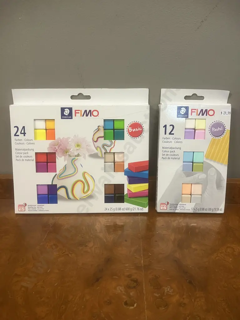 STAEDTLER Fimo Soft Modelling Sets - Basic & Pastel Image 1++