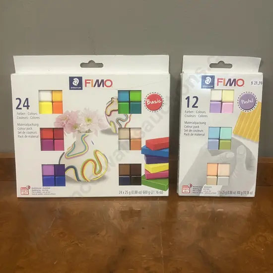 STAEDTLER Fimo Soft Modelling Sets - Basic & Pastel