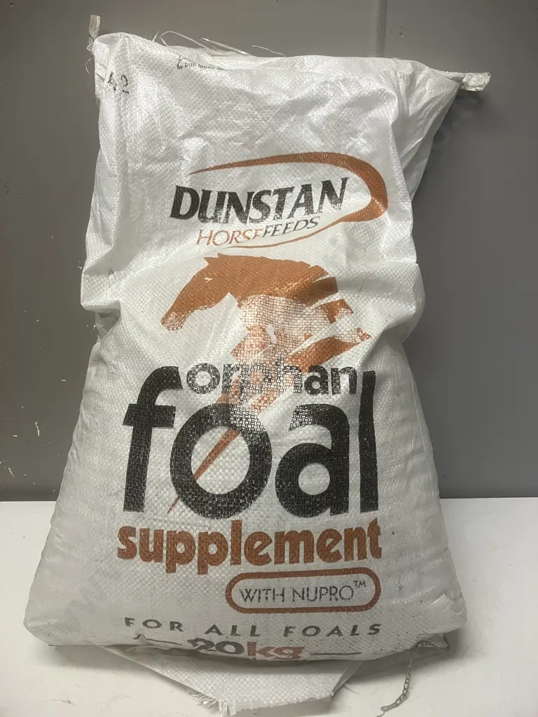 20Kg Dunstan Horsefeeds Forphan Foal Supplement With Nupro Image 1++