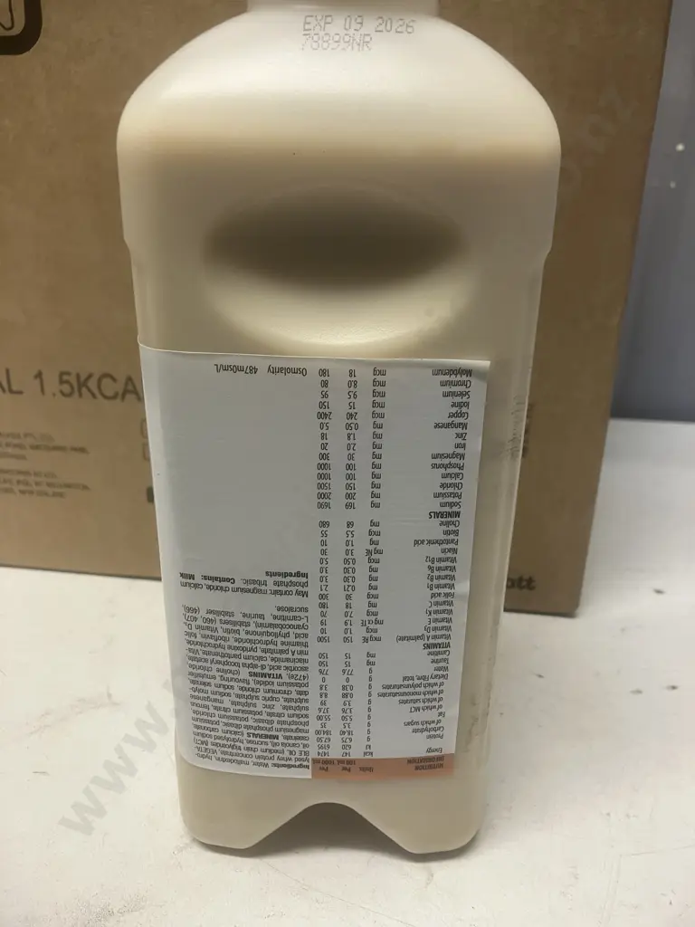 Abbott Vital 1.5kcal 8 x 1000ml Vanilla (Exp 09 / 2026) Image 1++