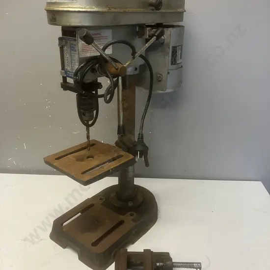 Ryobi 5 Spd Drill Press - 205mm, 13mm Chuck With Vice
