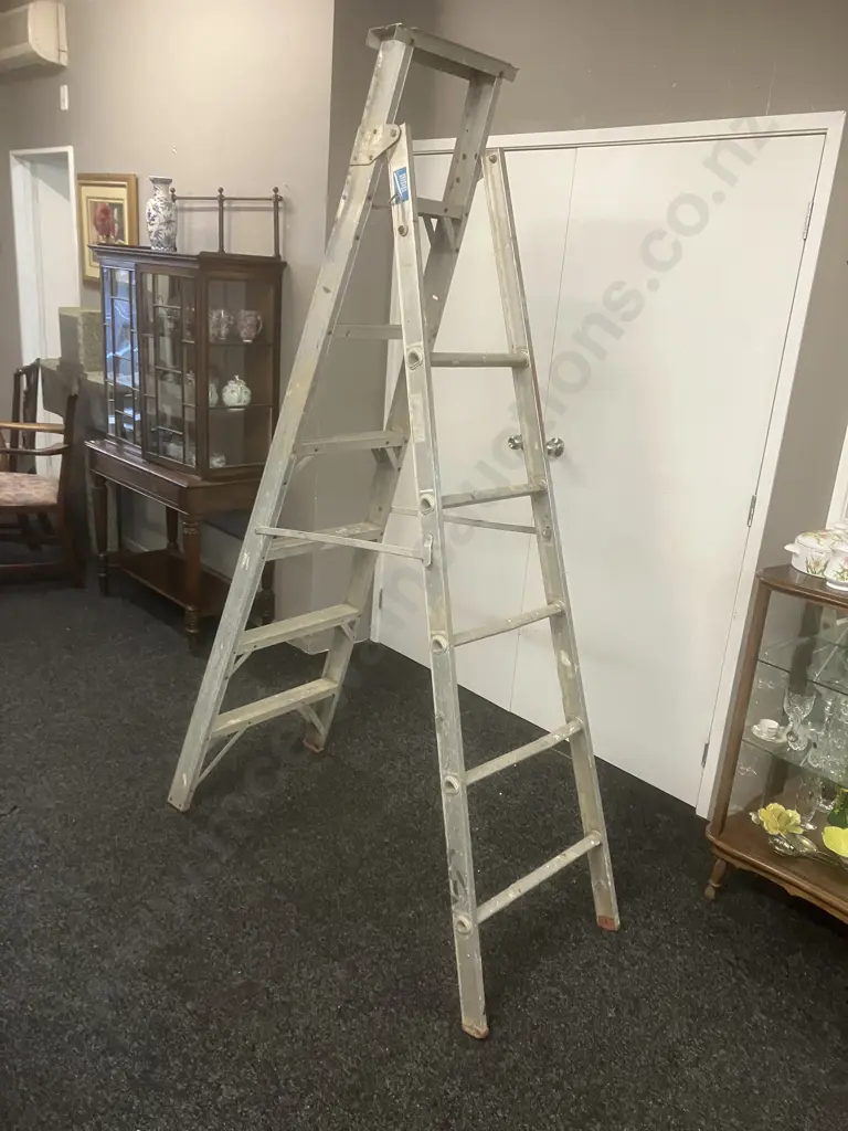 Alco Homemaster Aluminium Ladder - 210 Plus 195cm Image 1++