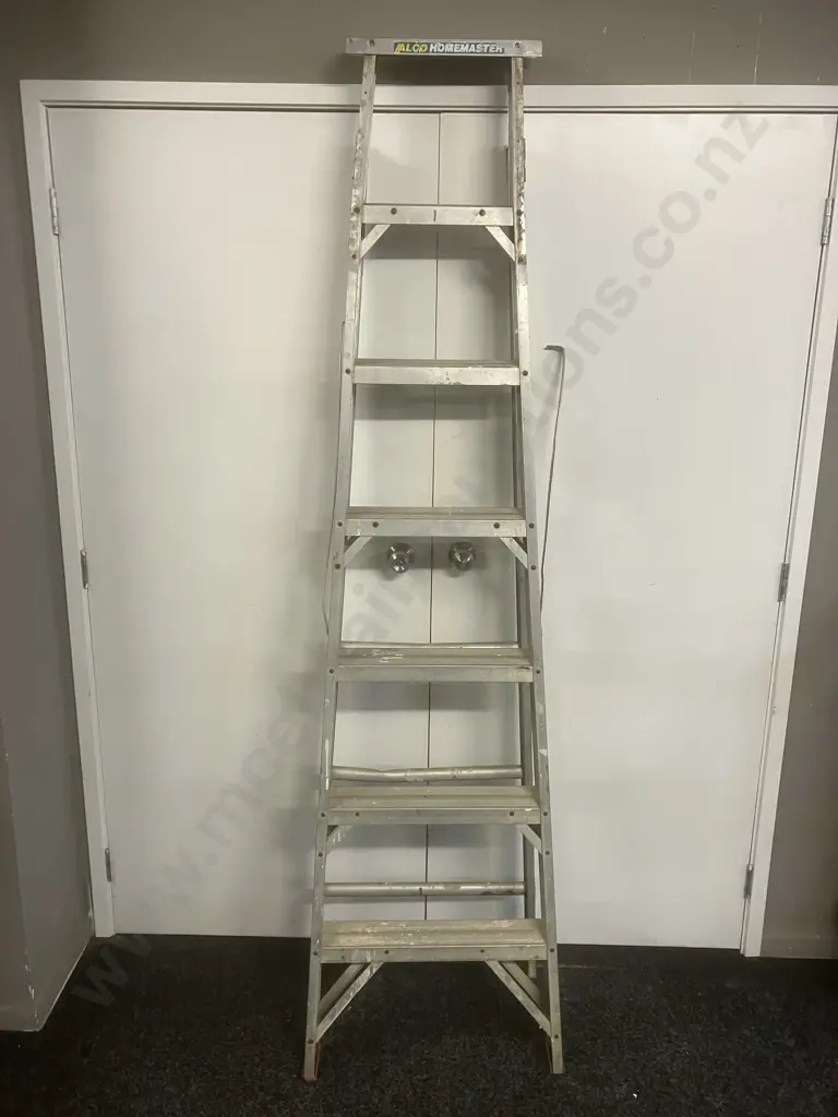 Alco Homemaster Aluminium Ladder - 210 Plus 195cm Image 1++