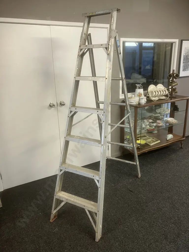 Alco Homemaster Aluminium Ladder - 210 Plus 195cm Image 1++