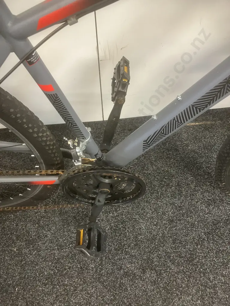 MZ Bike Coloured Black, Red & Grey Image 1++