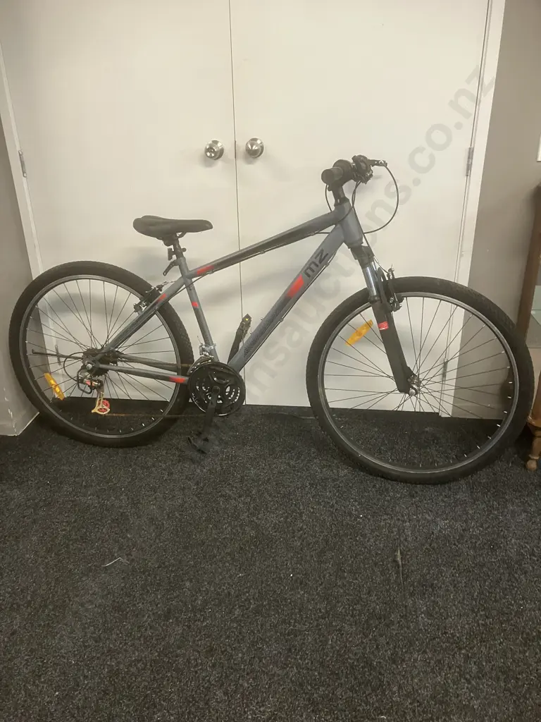 MZ Bike Coloured Black, Red & Grey Image 1++