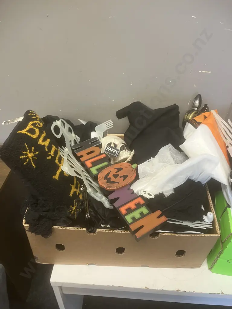 2 x Boxes Halloween Items Image 1++