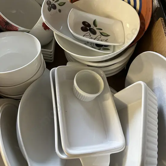 Assorted Crockery Items Incl H&M, Living & Co Etc