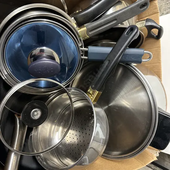 Assorted Pots & Pans