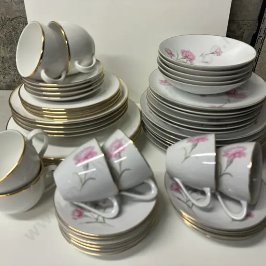 Box Lot Of Dinnerware China Items