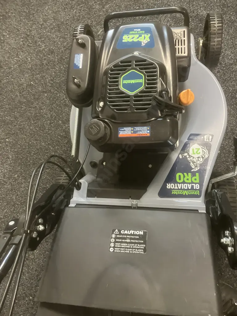 LawnMaster Mower Gladiator Pro 21" Commercial With 70L Catcher & Mulch Plug, Owners Manual. Self-Propelled Image 1++