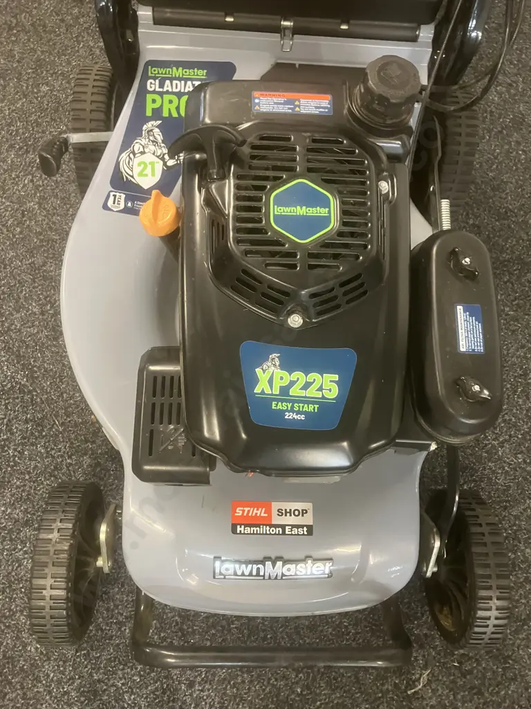 LawnMaster Mower Gladiator Pro 21" Commercial With 70L Catcher & Mulch Plug, Owners Manual. Self-Propelled Image 1++