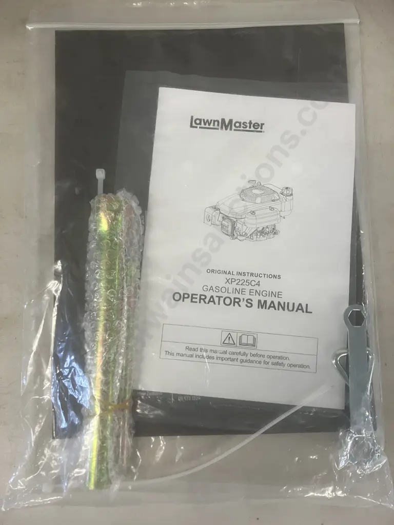 LawnMaster Mower Gladiator Pro 21" Commercial With 70L Catcher & Mulch Plug, Owners Manual. Self-Propelled Image 1++