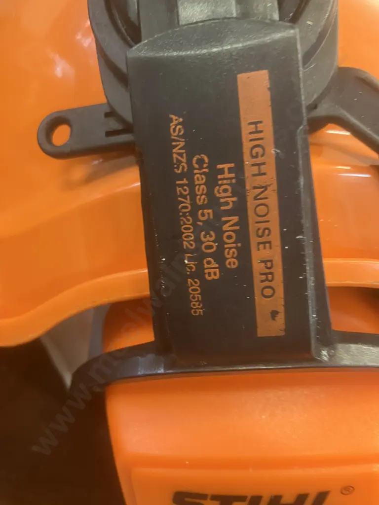 Stihl Chainsaw Helmet With Earmuffs & Stihl Safety Glasses Image 1++