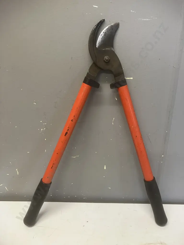 Silky ZUBAT 300 Professional Curved-Blade Saw With Scabbard (300mm) & Sandvik Pradines Pruners (44cm Handles) Image 1++
