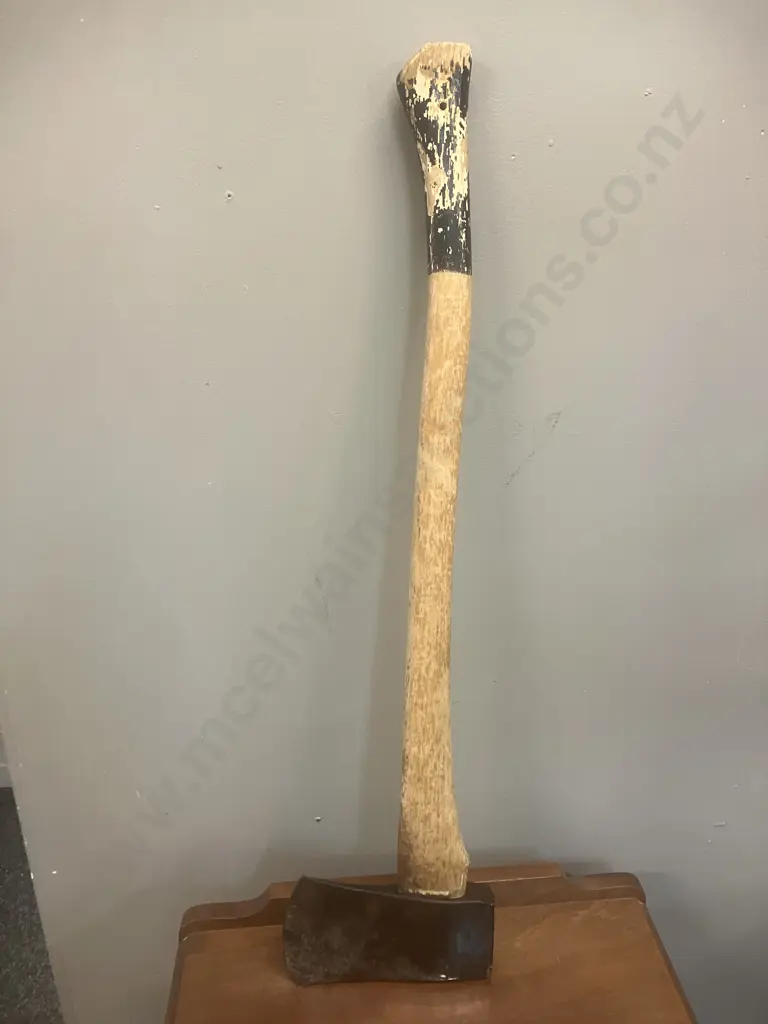 Vintage Sandvik '4' Axe Made In Germany With a USA Original Hickory Handle Image 1++