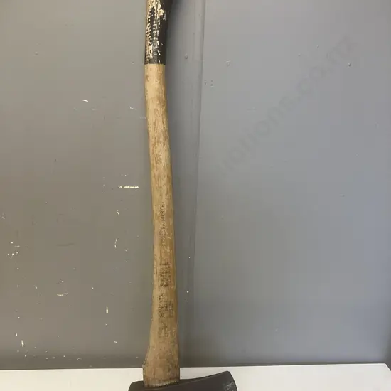 Vintage Sandvik '4' Axe Made In Germany With a USA Original Hickory Handle