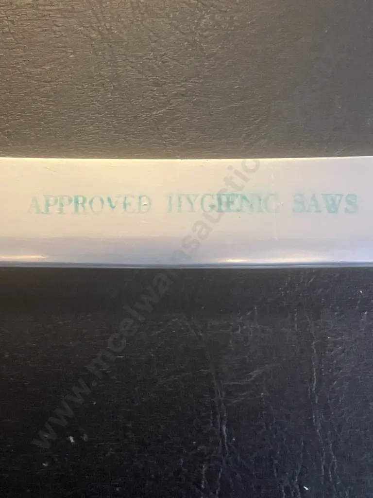 20" Meat Saw For Butchering - New Zealand Made 'Approved Hygienic Saws' Image 1++
