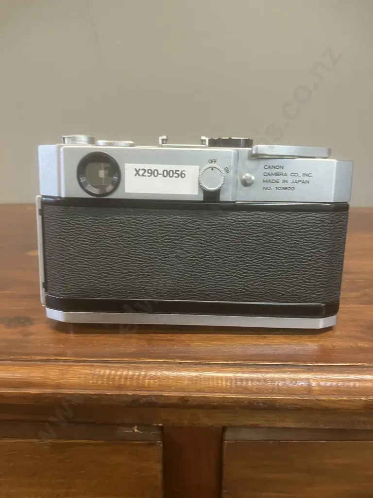 Canon 7s Rangefinder 35mm Film Camera #103920 With 135mm 3.5 Telephoto Soligor Lens LTM L39 - 1965-1967 Japan Image 1++